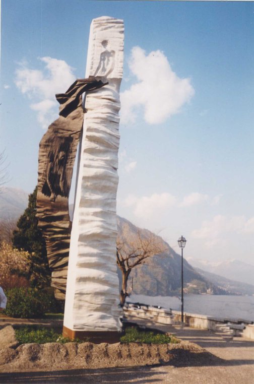 La Tessitrice-Menaggio Lago di Como-[Marbre Bianco Carrara]
